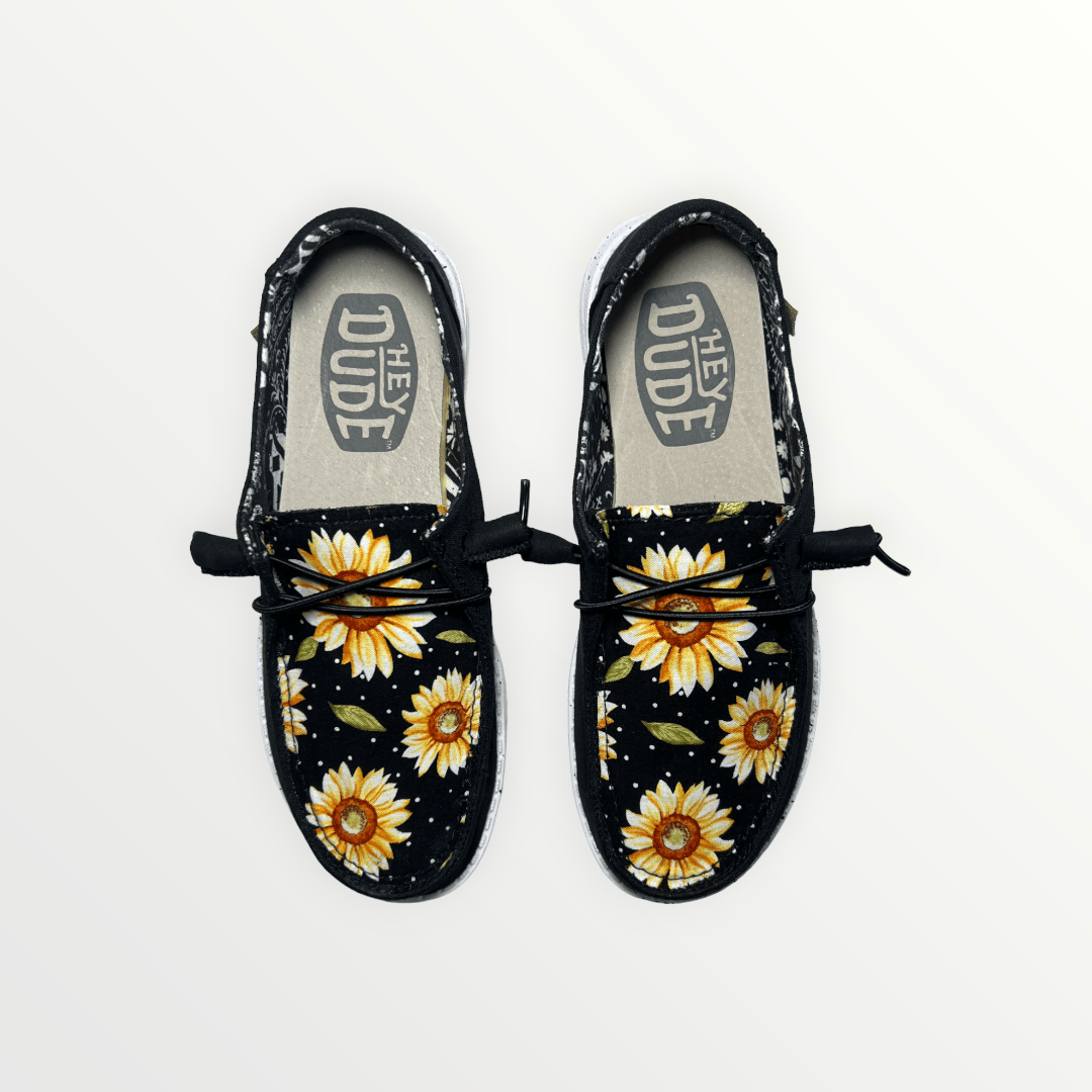 Sunflowers sun flowers summer Custom on sale Hey dude shoes Dudes FREE SHIP